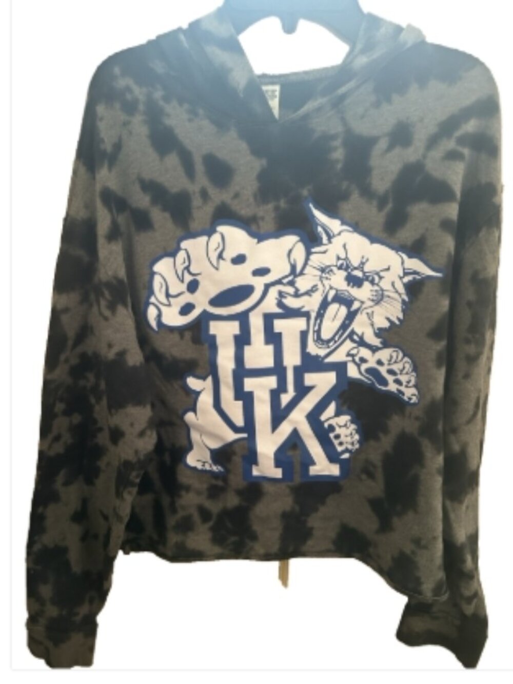 💙 PINK Victoria’s Secret UK Wildcats Tie Dye Hoodie XS 🐾